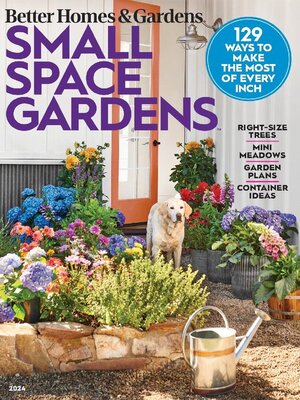cover image of Better Homes & Gardens Small-Space Gardens